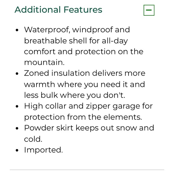 L.L. Bean Women's Wildcat Ski Jacket - Black - Size 1X - Picture 15 of 15